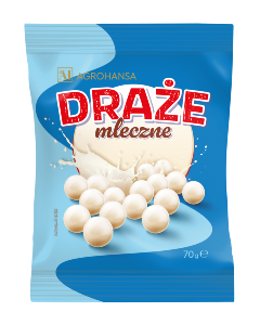 Draże mleczne 70 g