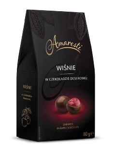 Amaresti Wiśnie w czekoladzie deserowej